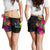 Cook Islands All Over Print Women's Shorts - Polynesian Hibiscus Pattern - Polynesian Pride