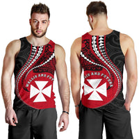 Wallis And Futuna Men's Tank Top Kanaloa Tatau Gen WF - Polynesian Pride