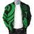 Palau Men's Bomber Jacket - Green Tentacle Turtle - Polynesian Pride