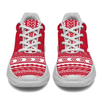 Samoa Chunky Sneakers - Polynesian Chief Flag Version - Polynesian Pride