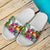 Tonga Slide Sandals - Turtle Plumeria Banana Leaf - Polynesian Pride