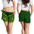 Cook Islands Women Shorts Polynesian Tattoo Seashore - Polynesian Pride