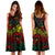 American Samoa Polynesian Midi Dress - Turtle Hibiscus Reggae - Polynesian Pride