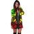 Wallis And Futuna Hoodie Dress - Polynesian Tattoo Reggae - Polynesian Pride