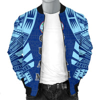 Guam Men Bomber Jackets - Polynesian Tattoo Flag - Polynesian Pride