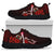 Vanuatu Polynesian Custom Personalised Sneakers - Coat Of Arm With Hibiscus - Polynesian Pride