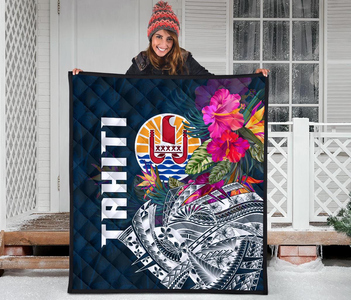 Tahiti Premium Quilt - Tahiti Summer Vibes - Polynesian Pride