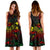 Cook Islands Polynesian Midi Dress - Turtle Hibiscus Reggae - Polynesian Pride