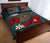 Marshall Islands Quilt Bed Set - Blue Turtle Tribal No - Polynesian Pride