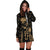 Hawaii King Kanaka Maoli Golden Women's Hoodie Dress - Polynesian Pride