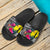 New Caledonia Slide Sandals - Turtle Floral - Polynesian Pride