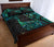 Aotearoa Maori Quilt Bed Set Silver Fern Koru Vibes - Polynesian Pride