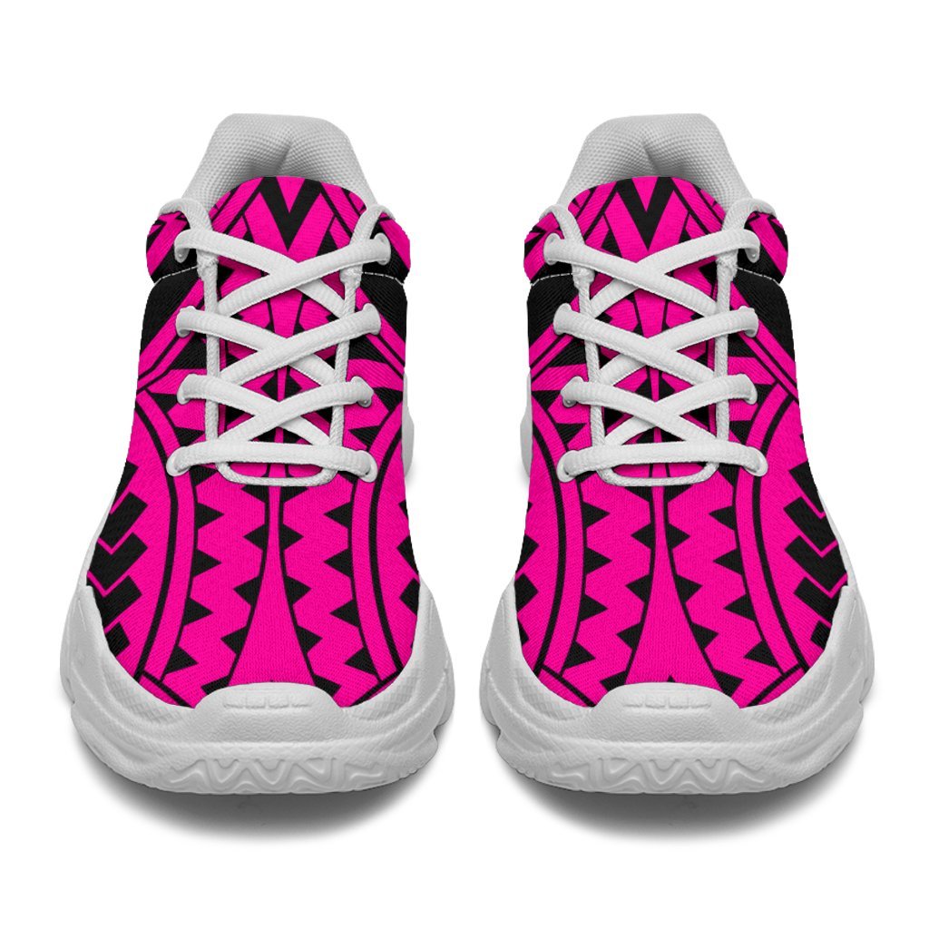 Polynesian Tradition Pink Chunky Sneakers - Polynesian Pride