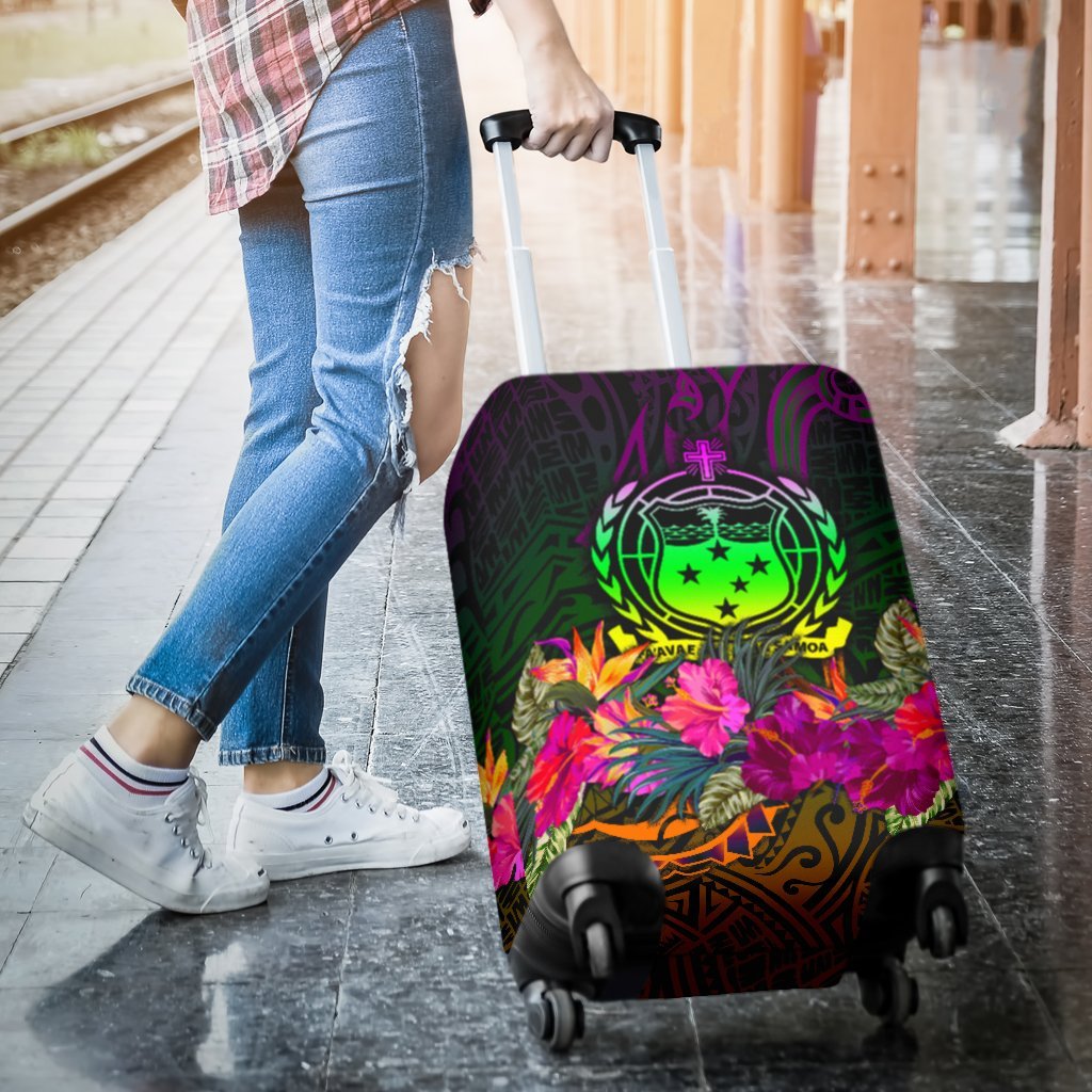 Samoa Luggage Covers - Summer Hibiscus - Polynesian Pride