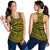 Polynesian Tatau Yellow Women's Racerback Tank Top - Polynesian Pride