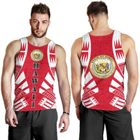 Hawaii Men Tank Top - Polynesian Tattoo Flag - Polynesian Pride