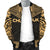 Chuuk Polynesian Chief Men's Bomber Jacket - Gold Version - Polynesian Pride