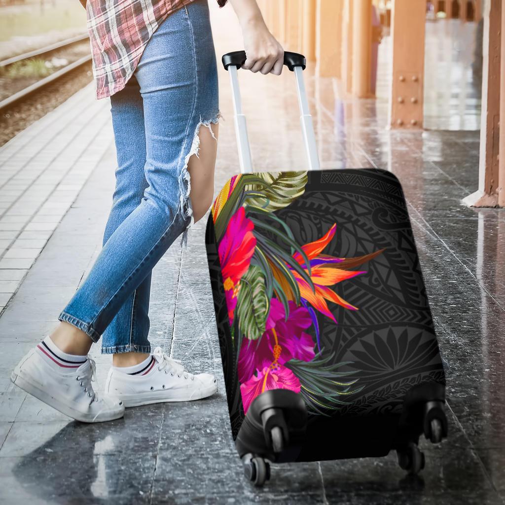 Polynesian Luggage Covers - Hibiscus Pattern - Polynesian Pride