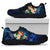 Tonga Polynesian Sneakers - Turtle With Plumeria Flowers - Polynesian Pride