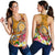 Tahiti Women's Racerback Tank - Turtle Plumeria (Gold) Gold - Polynesian Pride