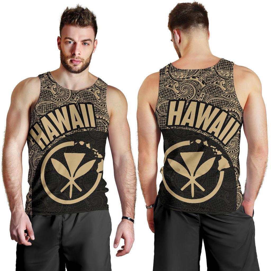Hawaii Kanaka Maoli Mens Tank Top 02 TH90 - Polynesian Pride