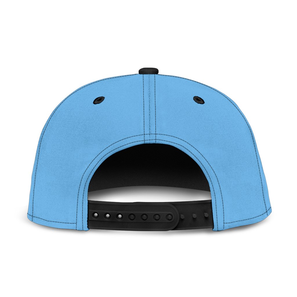 Fiji Tapa Rugby Hat version Style You Win - Blue - Polynesian Pride