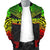 Gambier Islands Polynesian Chief Men's Bomber Jacket - Reggae Version - Polynesian Pride