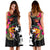 Kosrae Midi Dress - Hibiscus Micronesian Pattern - Polynesian Pride