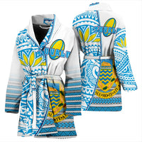 Tuvalu Rugby Women's Bath Robe Special - Polynesian Pride