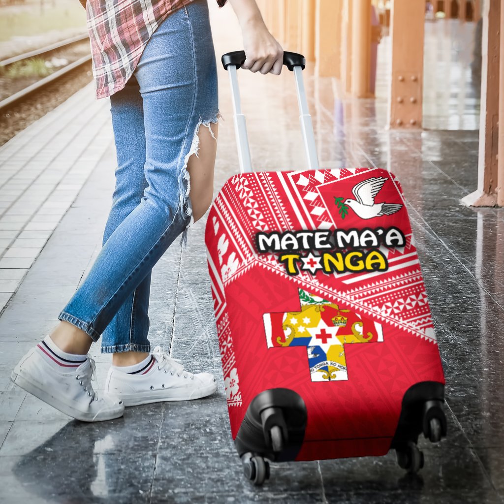 Mate Ma'a Tonga Luggage Covers Coat Of Arms - Polynesian Pride