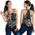 American Samoa Polynesian Women's Racerback Tank - Eagle Tribal Pattern - Polynesian Pride