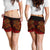 Guam Polynesian Women's Shorts - Red Shark Polynesian Tattoo - Polynesian Pride