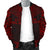 Cook Islands Polynesian Chief Men's Bomber Jacket - Red Version - Polynesian Pride