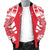 Austral Islands Men Bomber Jackets - Polynesian Tattoo Flag - Polynesian Pride