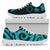 Cook Islands Sneakers - Turquoise Tentacle Turtle - Polynesian Pride