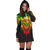 Samoa Polynesian Women's Hoodie Dress - Tattoo Pattern With Seal - Polynesian Pride