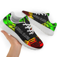 Austral Islands Sport Sneakers - Polynesian Tattoo Reggae - Polynesian Pride