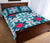 Hawaii Pattern Christmas Tropical Hawaiian Quilt Bed Set - Zoo Style - AH - Polynesian Pride