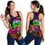 Tahiti Polynesian Personalised Women's Racerback Tank - Summer Hibiscus - Polynesian Pride