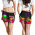 Nauru Personalised Women's Shorts - Summer Hibiscus - Polynesian Pride