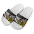 Vanuatu Slide Sandals - Custom Personalised Seal Spiral Polynesian Patterns - Polynesian Pride