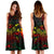 Chuuk Polynesian Midi Dress - Turtle Hibiscus Reggae - Polynesian Pride