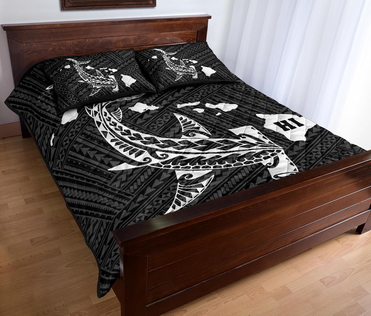 Shark Polynesia Quilt Bed Set - Polynesian Pride