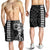 Hawaii Tribal Men's Shorts White - Polynesian Pride