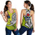 (Custom Personalised) Cook Islands Rugby Women's Racerback Tank Version Special - Polynesian Pride