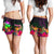 Wallis and Futuna Personalised Women's Shorts - Summer Hibiscus - Polynesian Pride