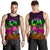 Tonga Polynesian Personalised Men's Tank Top - Summer Hibiscus - Polynesian Pride