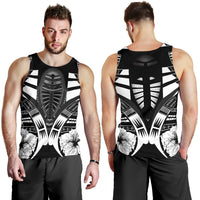 Polynesian Tattoo Men Tank Top Hibiscus K9 - Polynesian Pride