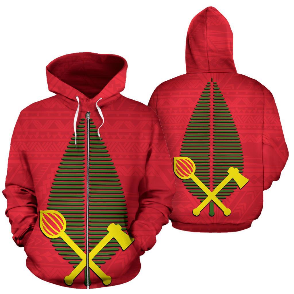 Alo Wallis and Futuna Zip up Hoodie - Polynesian Pride