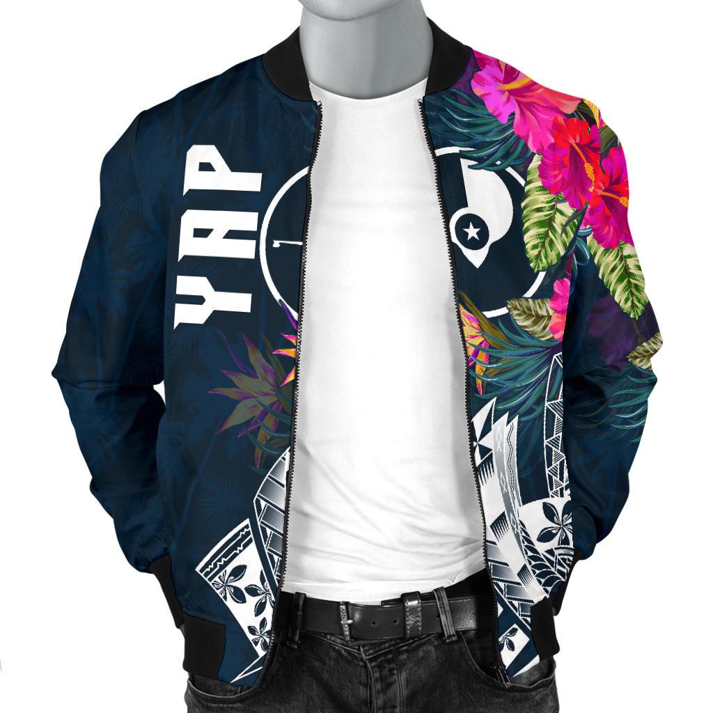 YAP Men's Bomber Jacket - YAP Summer Vibes - Polynesian Pride